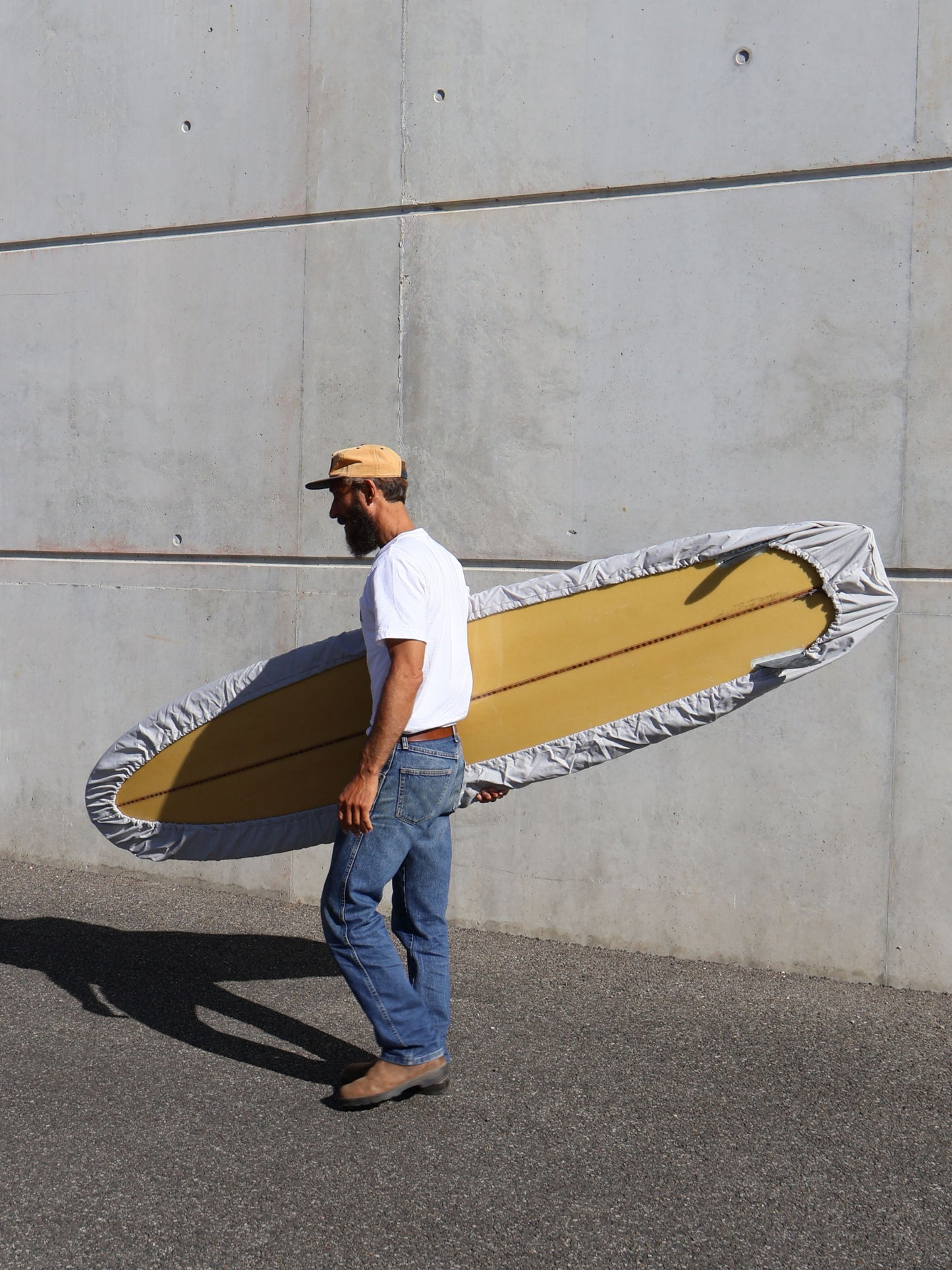 Concrete 8'-8'8 Minilog Surf Board Cover (Size L)