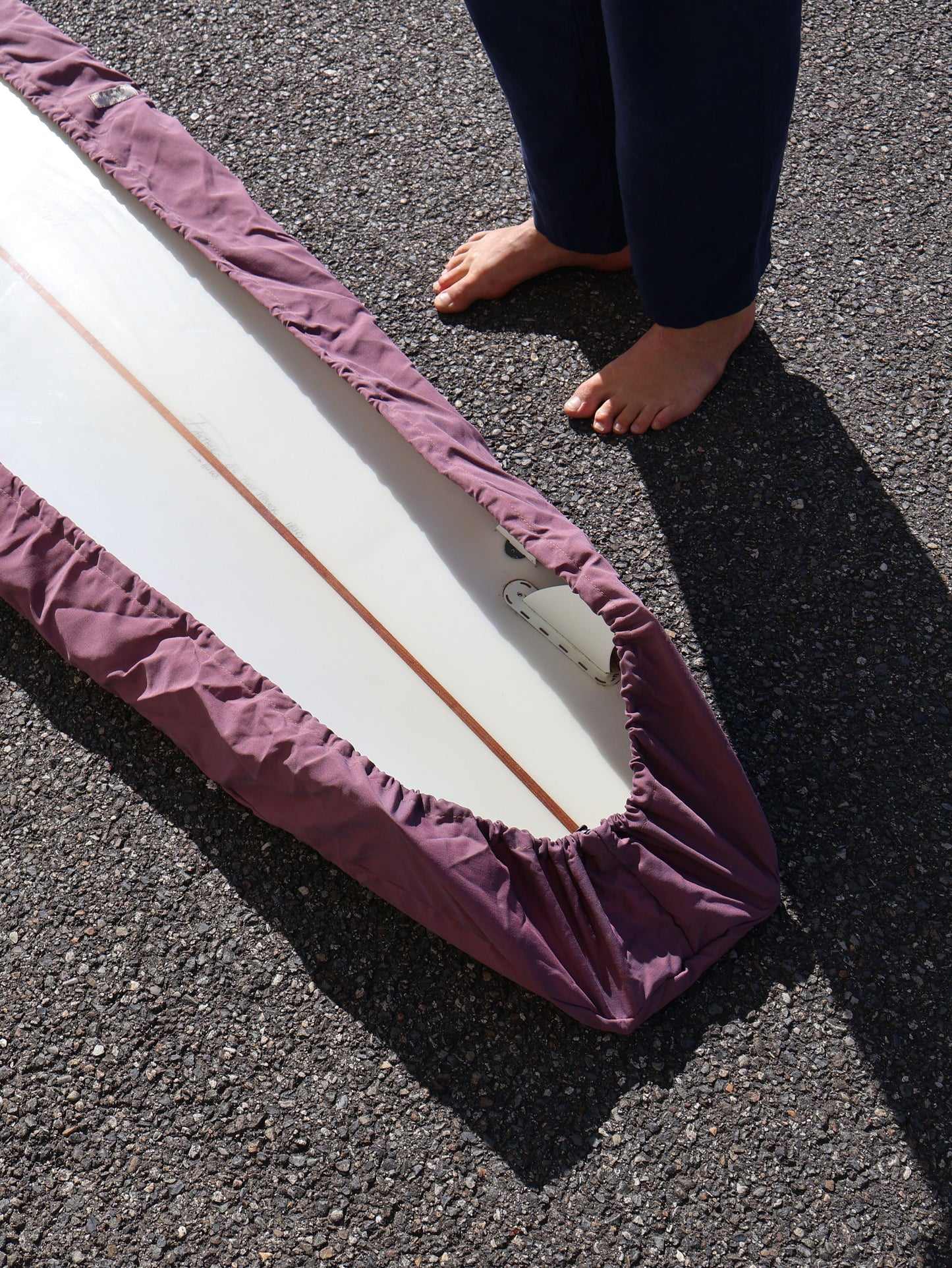 Wine 8'-8'8 Minilog Surf Board Cover (Size L)