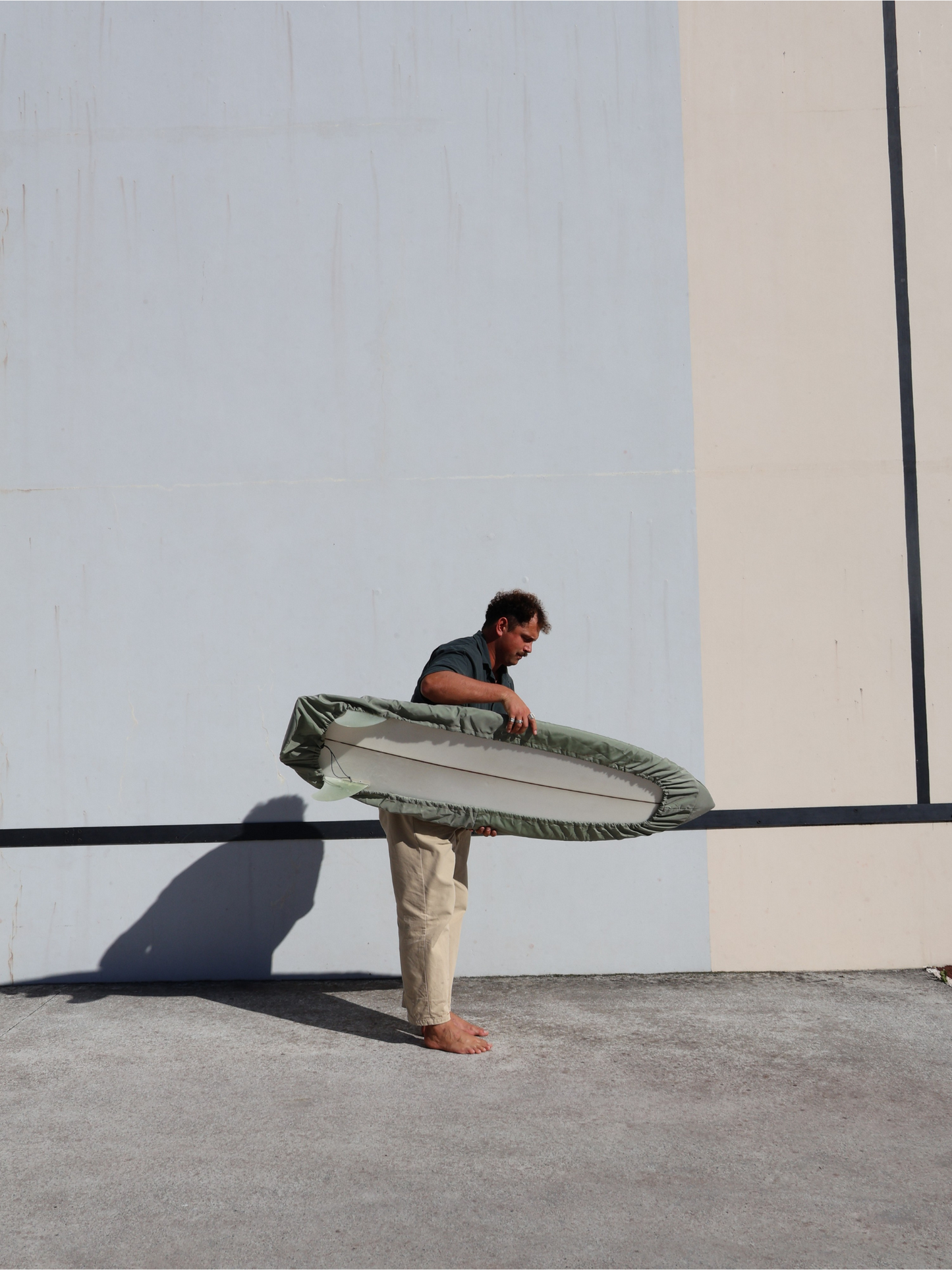 OLIVE 5' - 5'11 SHORTBOARD COVER (SIZE XS)