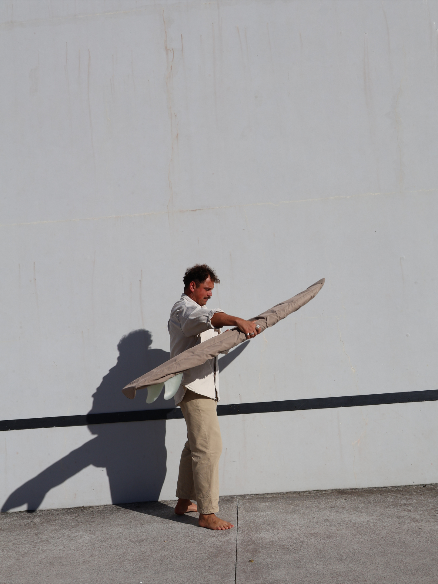 WOOD 5' – 5'11 SHORTBOARD COVER (SIZE XS)