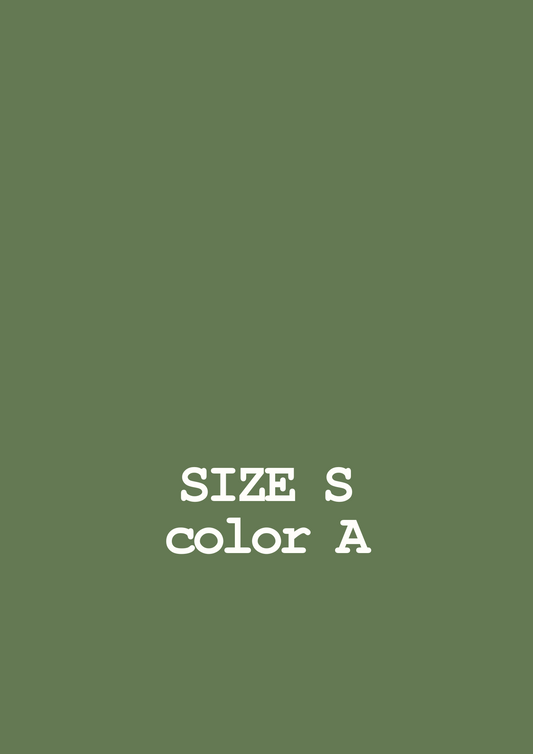 Product Size S Color A