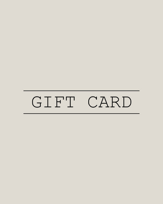 GIFT CARD
