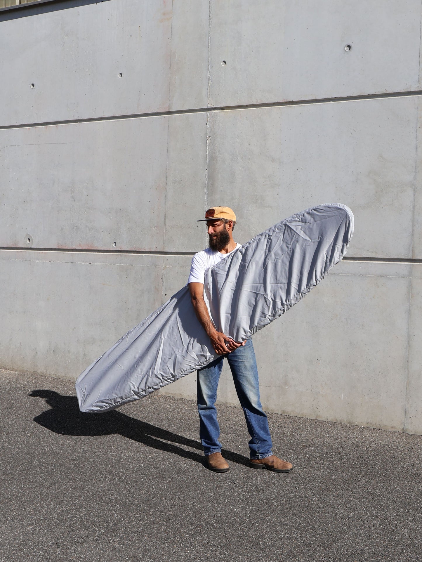 Concrete 8'-8'8 Minilog Surf Board Cover (Size L)