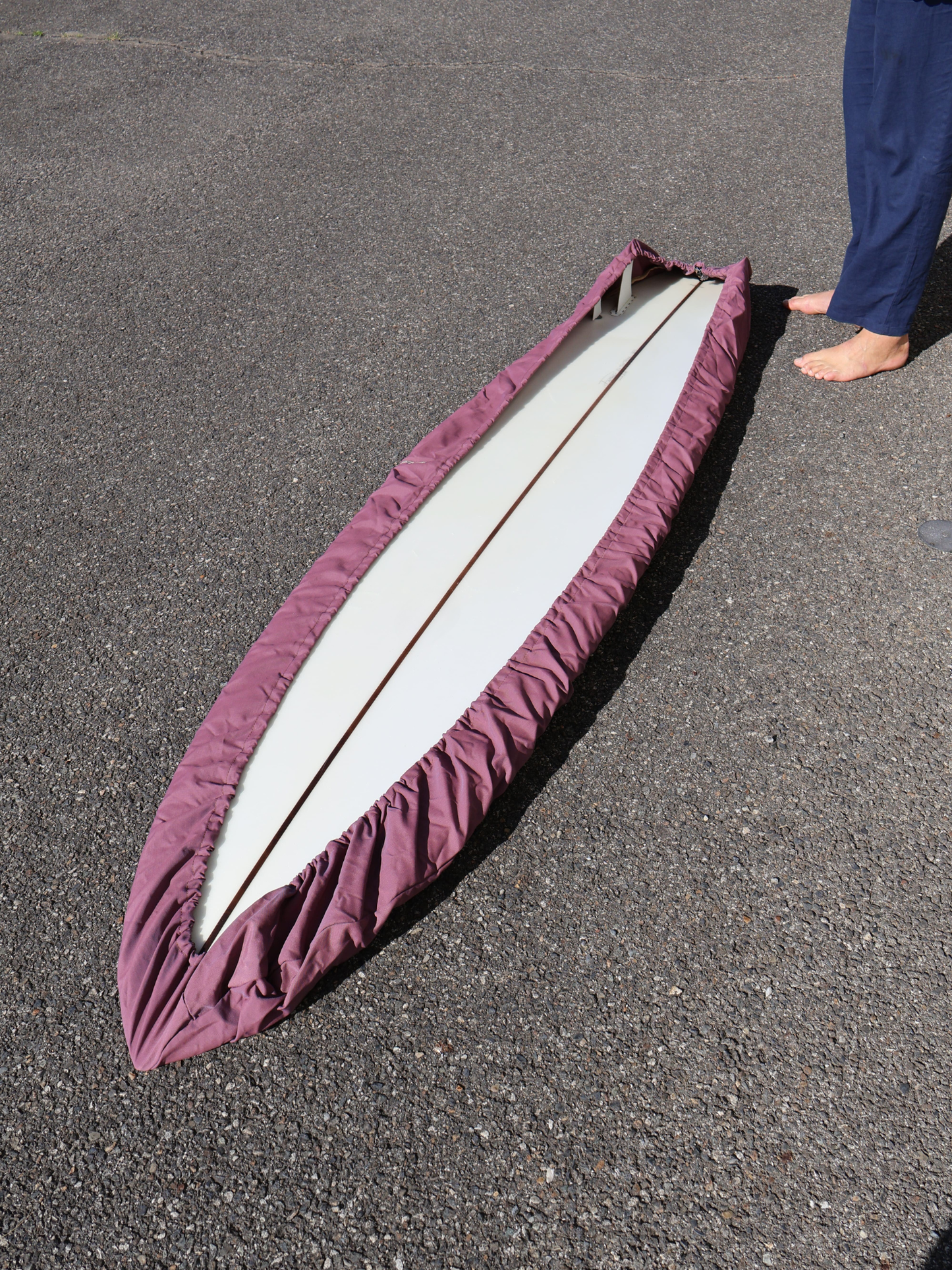 Wine 8'-8'8 Minilog Surf Board Cover (Size L)